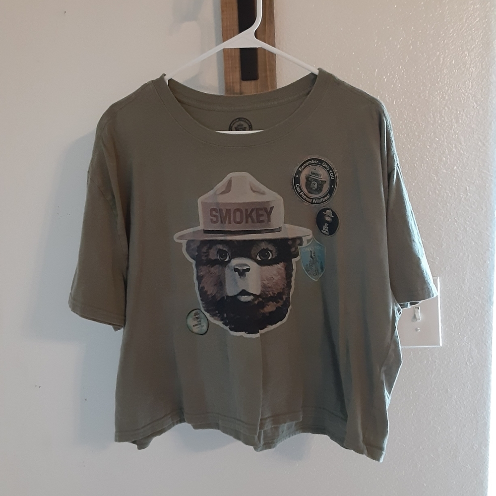 Smokey the Bear Crop top